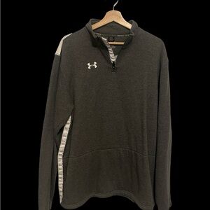 Under Armour Gray Quarter-Zip Pullover